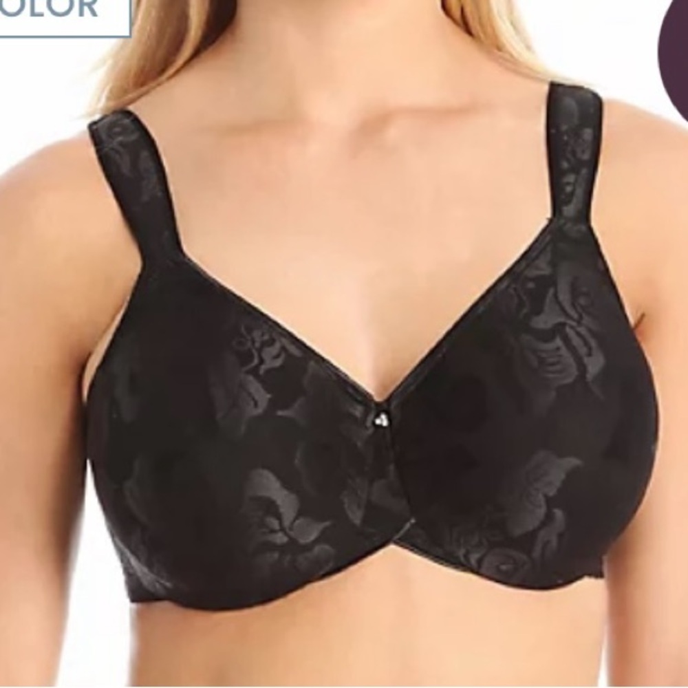 36 DDD WACOAL AWARENESS 1 black  1 blush pink